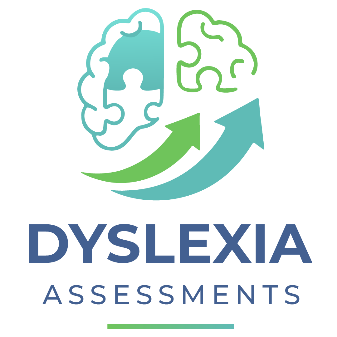 Dyslexia Assessments logo in colour