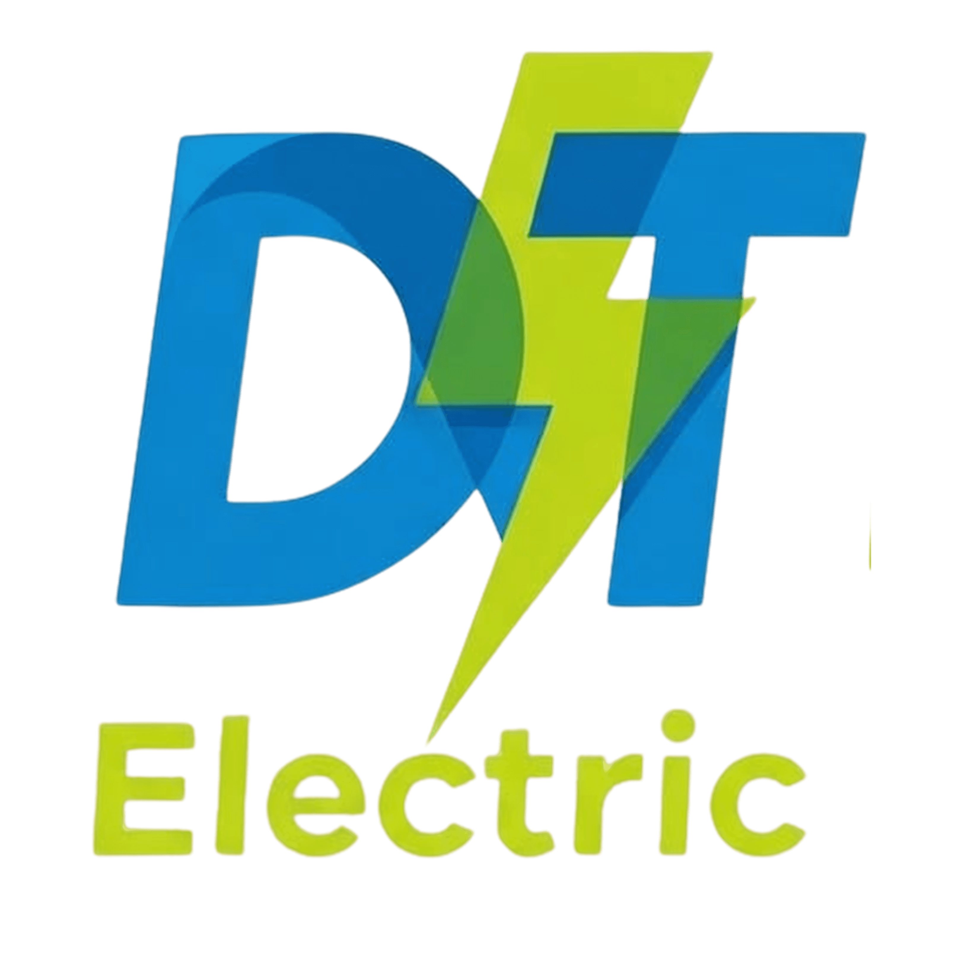 DT Electric logo in colour