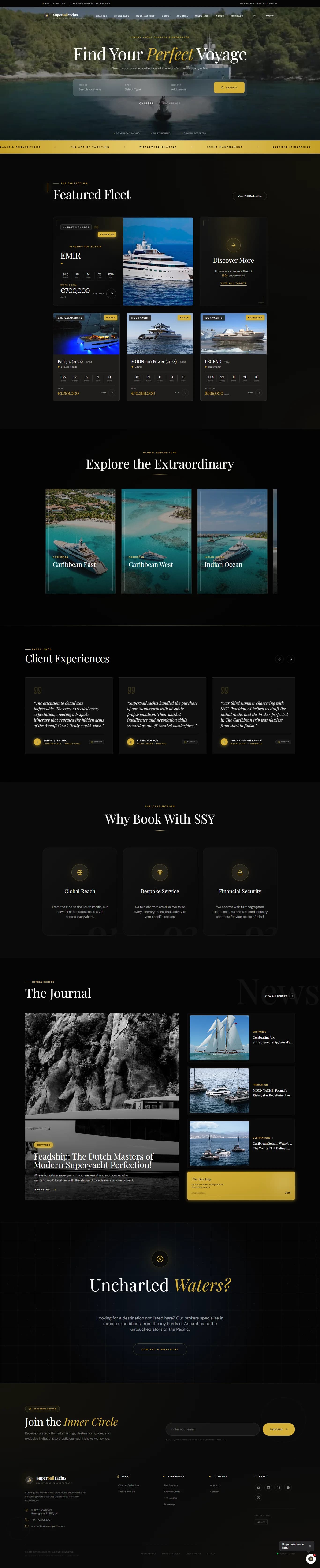 SuperSailYachts — full page screenshot