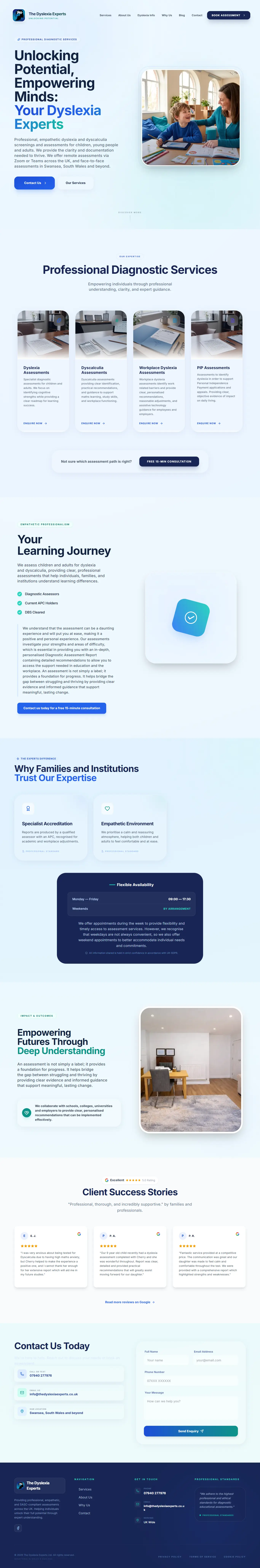 The Dyslexia Experts — full page
