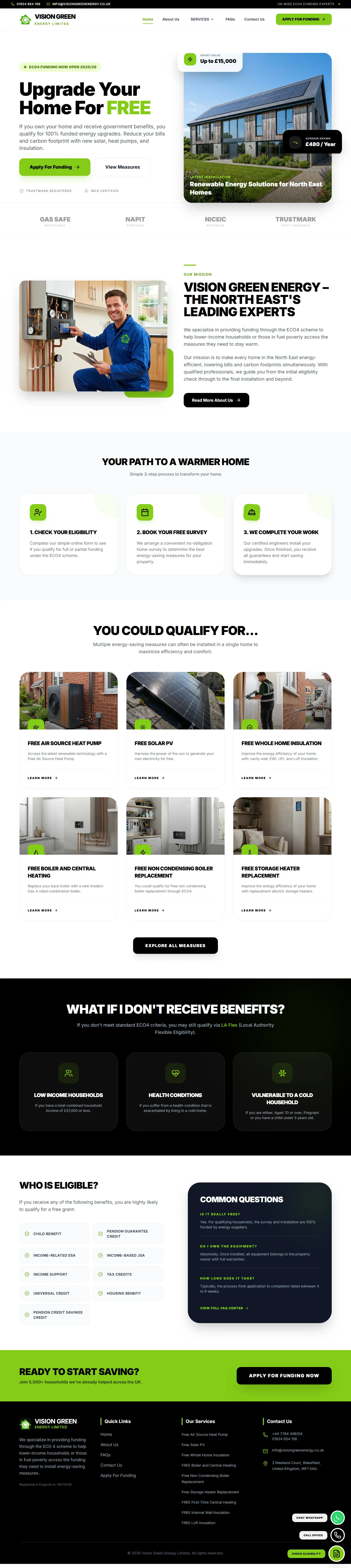 Vision Green Energy — full page