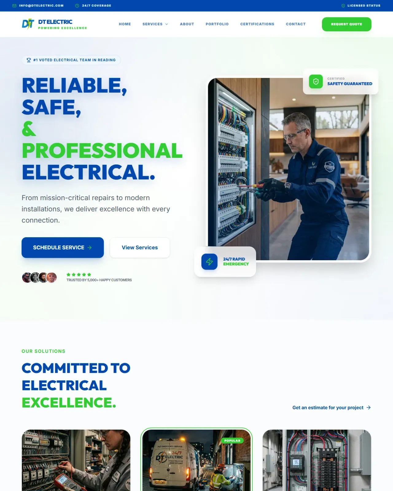 DT Electric project preview