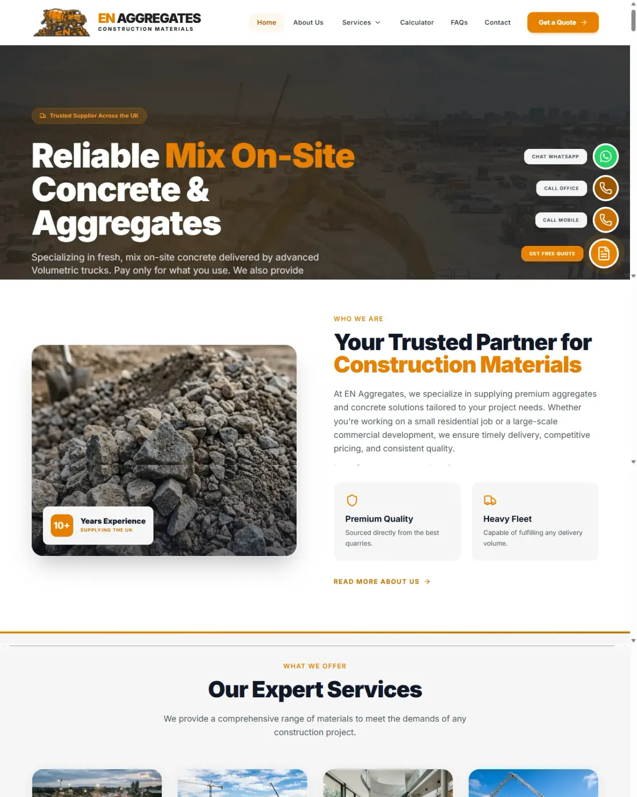 EN Aggregates project preview