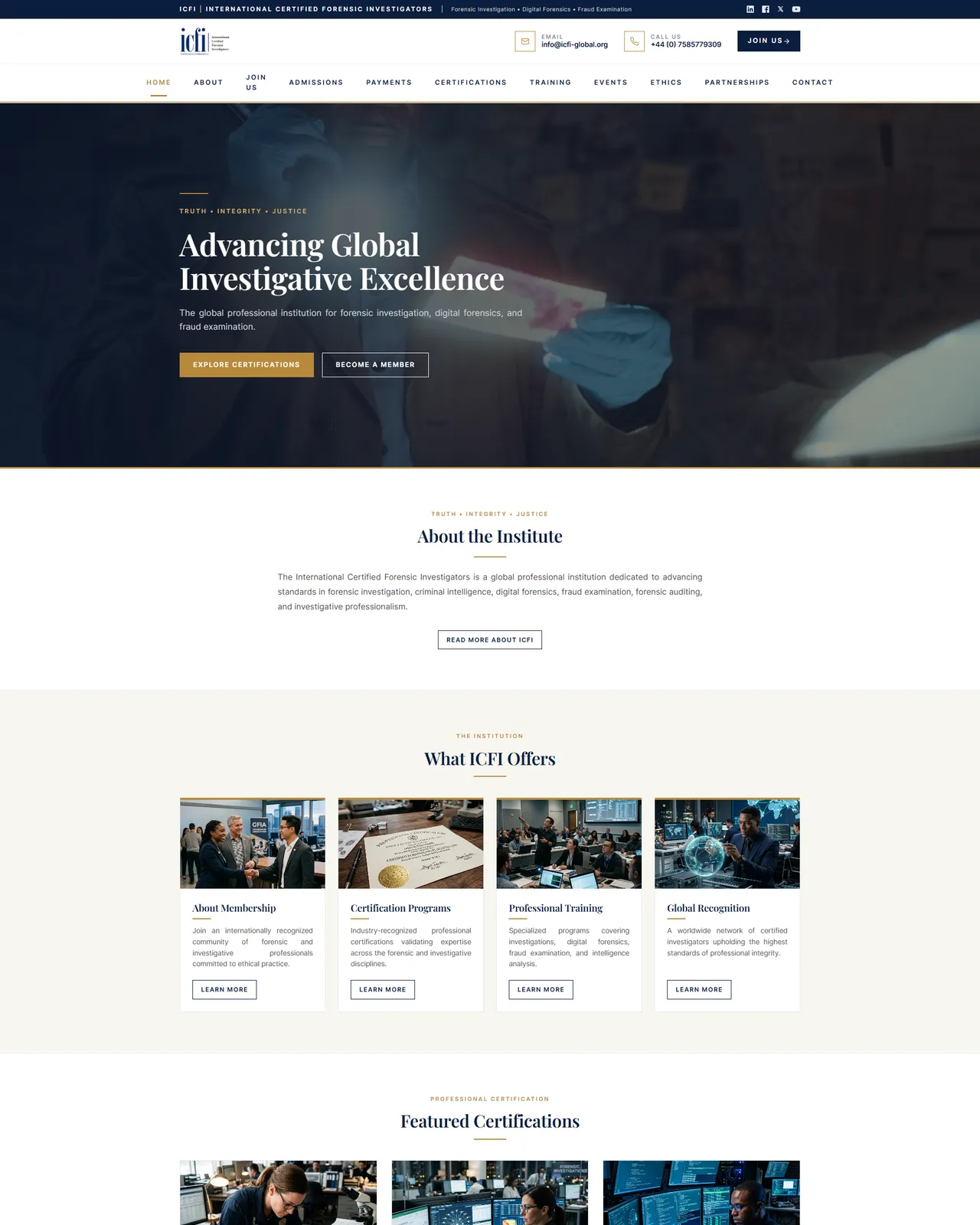 ICFI Global project preview